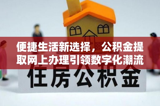 盐埔便捷生活新选择，公积金提取网上办理引领数字化潮流
