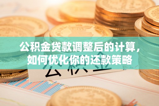 盐埔公积金贷款调整后的计算，如何优化你的还款策略
