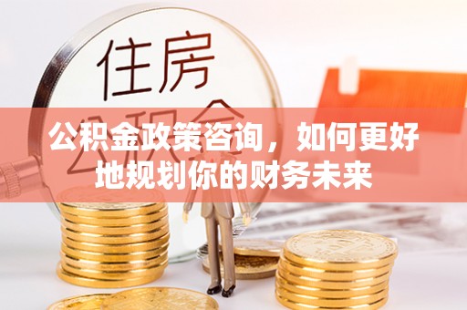 盐埔公积金政策咨询，如何更好地规划你的财务未来