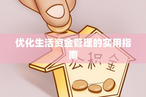 盐埔优化生活资金管理的实用指南